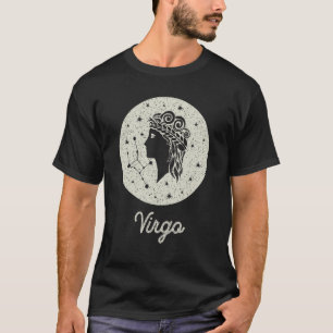 Zodiac Sign Virgo Birthday Graphic for Men and Wom T-Shirt