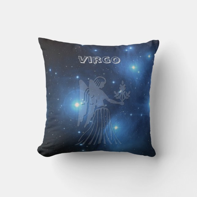 Zodiac sign Virgo Cushion (Front)