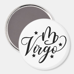 Zodiac Sign Virgo Magnet
