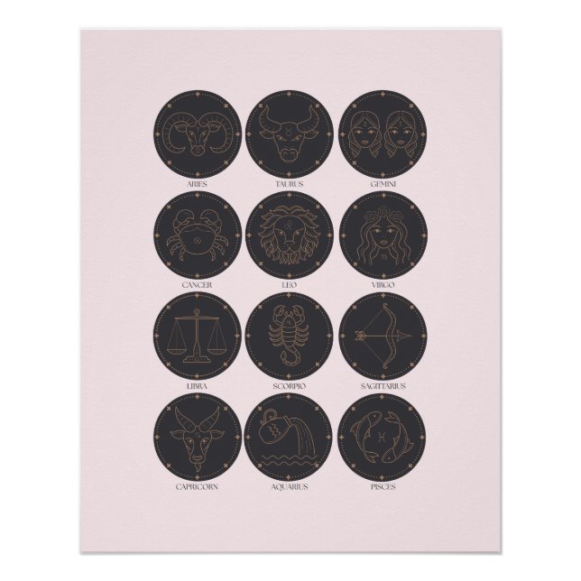 Zodiac Signs (Front)