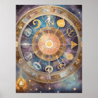 Zodiac Signs and Astrology Wall Art