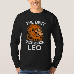 Zodiac Signs Astrology Horoscope  Astrologer Leo J T-Shirt