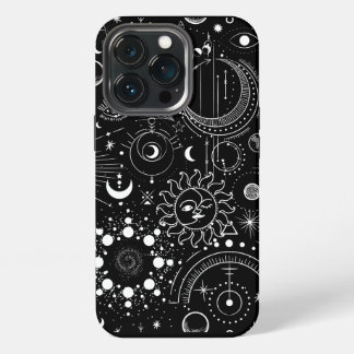 Zodiac Signs Night Sky Constellation Stars  iPhone 13 Pro Case