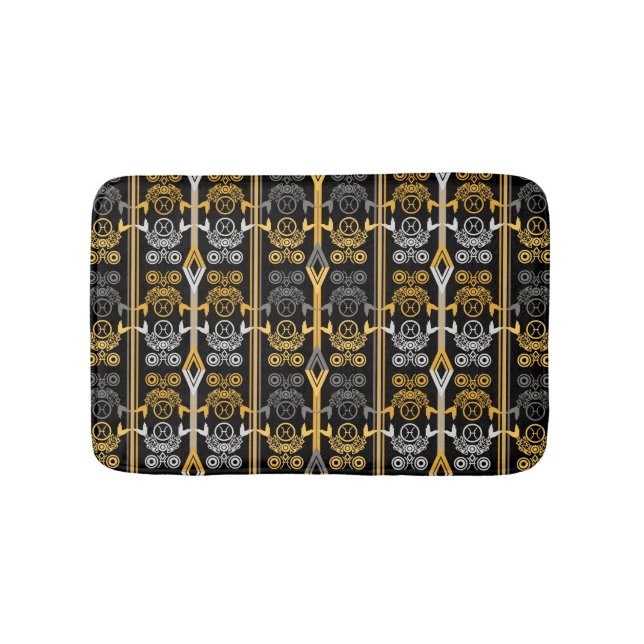 Zodiac signs, Pisces Bath Mat (Front)