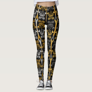 Zodiac signs, Pisces Leggings