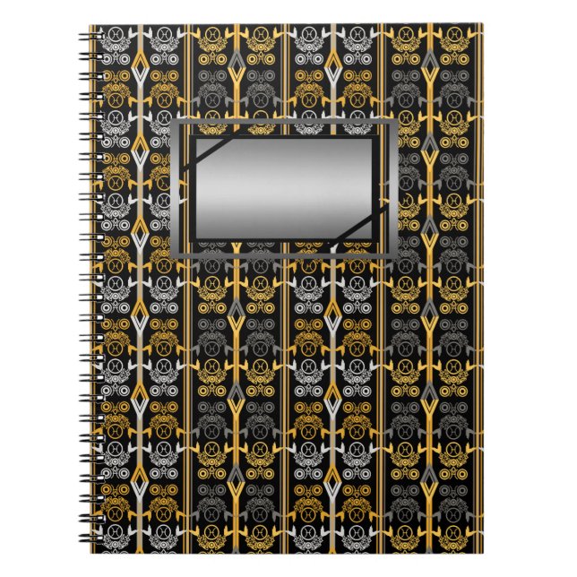 Zodiac signs, Pisces Notebook (Front)