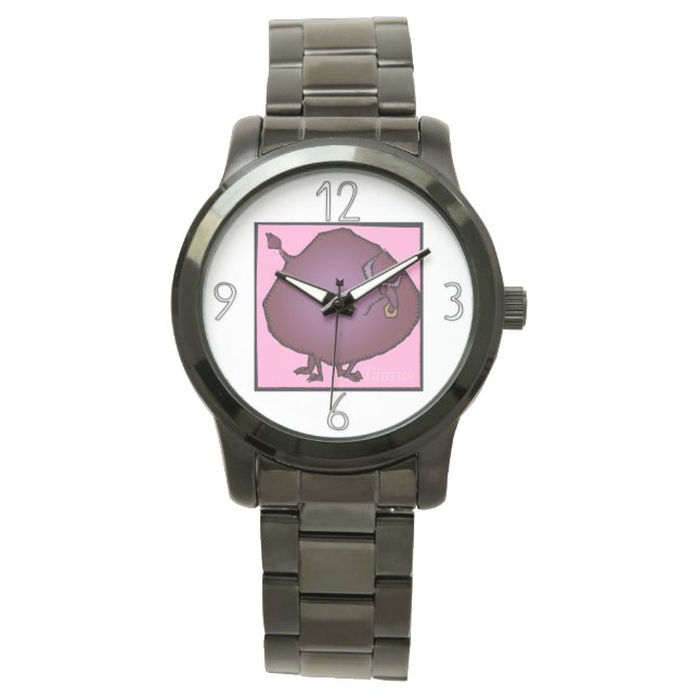 Zodiac Signs Taurus Birthday Watch (Front)