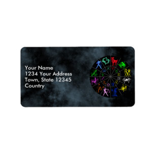 Zodiac signs together label