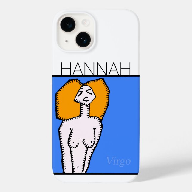 Zodiac Signs Virgo personalised Birthday I iPC Case-Mate iPhone Case (Back)