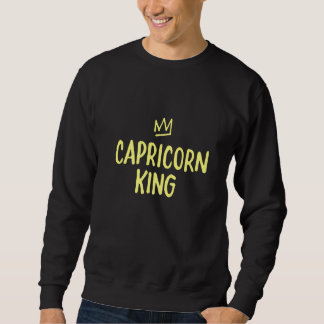 Zodiac Star Sign Astrology Horoscope  King Caprico Sweatshirt