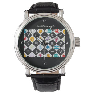 Zodiac Sun Sign Astrology Calendar Thunder_Cove  Watch