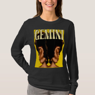 Zodiac Sun Sign Gemini Astrology Horoscope T-Shirt