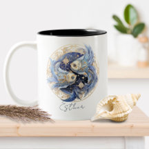 Zodiac Symbol Celestial Fantasy Pisces