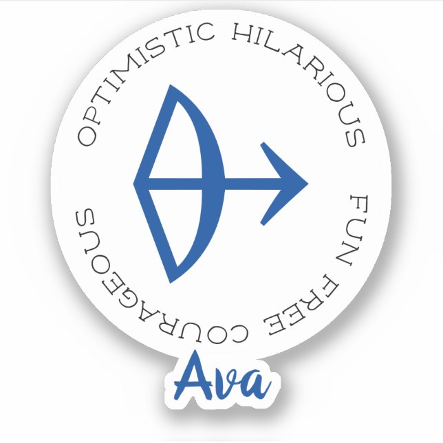 Zodiac Symbol Sagittarius (Front)