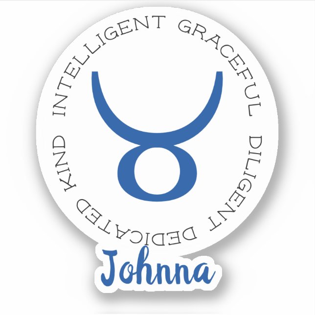 Zodiac Symbol Taurus (Front)
