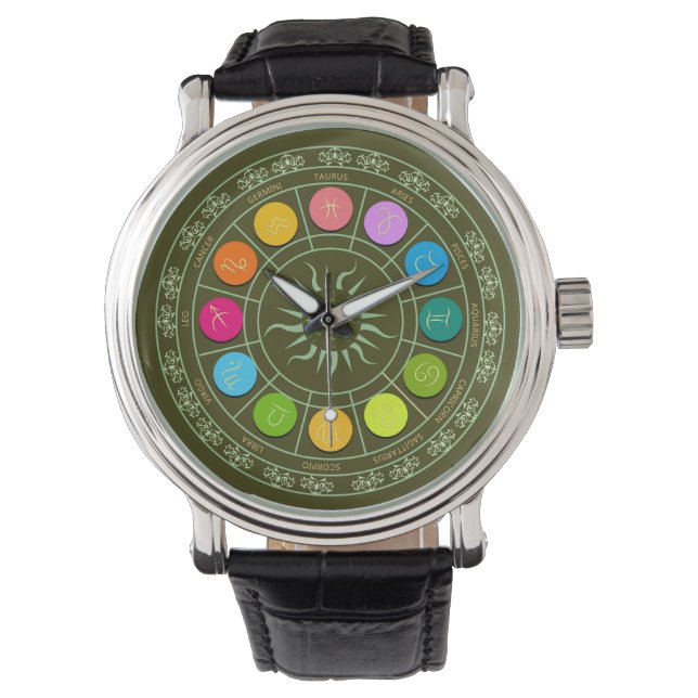 Zodiac Symbol Watch (Front)