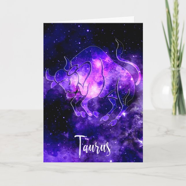 Zodiac : Taurus Card (Front)