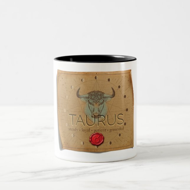 Zodiac - Taurus - Coffee Mug (Center)