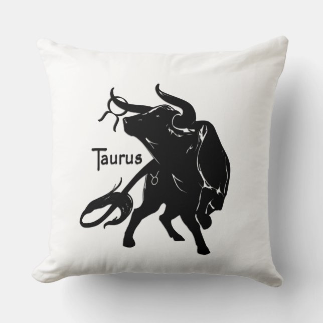 Zodiac Taurus  Cushion (Front)