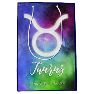 Zodiac : Taurus Dates Medium Gift Bag