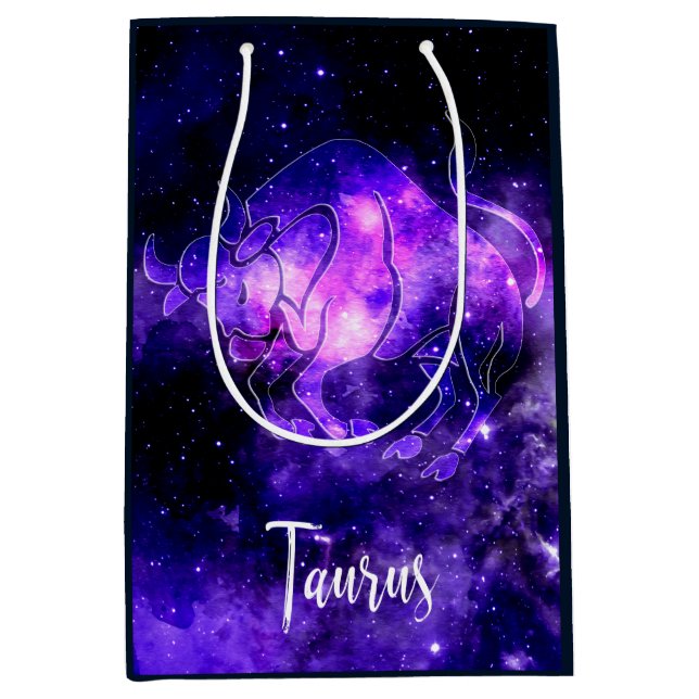 Zodiac : Taurus Medium Gift Bag (Front)