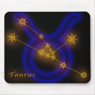 Zodiac - Taurus Mouse Mat