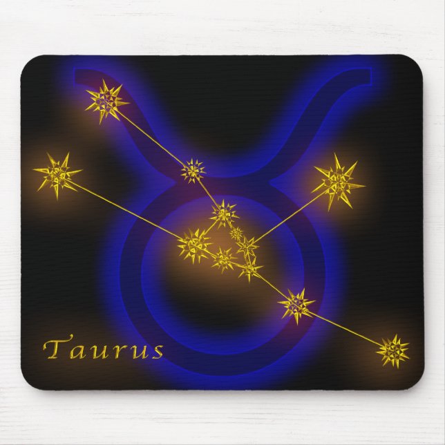 Zodiac - Taurus Mouse Mat (Front)