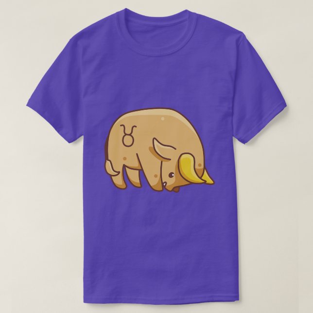 Zodiac Taurus T-Shirt (Design Front)