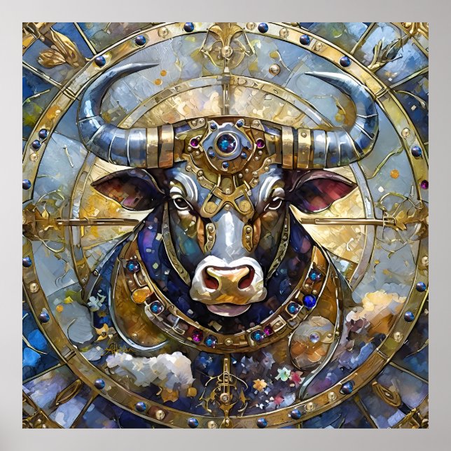 Zodiac - Taurus The Bull Poster (Front)