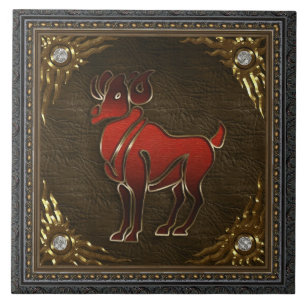 Zodiac Tile - Aries