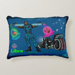 Zodiac Universe-Libra Accent Pillow