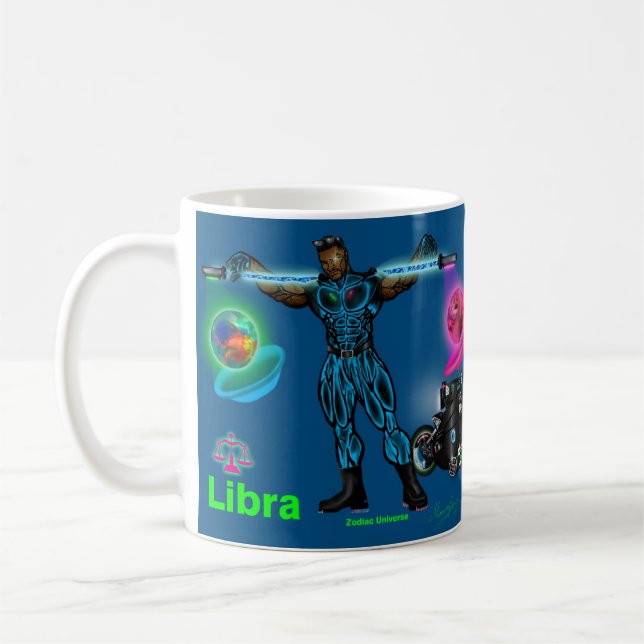 Zodiac Universe - Libra Mug (Left)