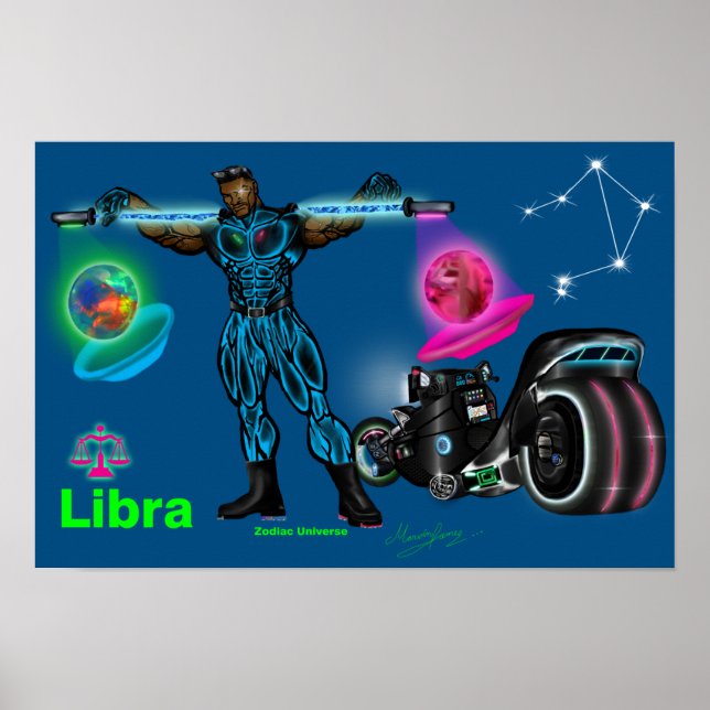 Zodiac Universe - Libra Poster (Front)