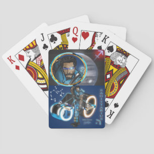 Zodiac Universe -  Sagittarius - Playing Cards