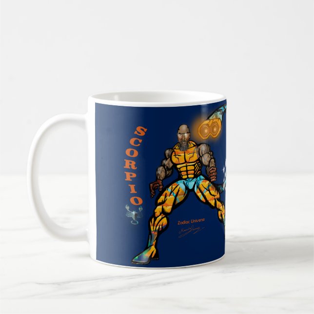 Zodiac Universe - Scorpio Mug (Left)