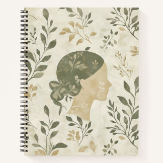 Zodiac Vibes Virgo - Spiral Notebook