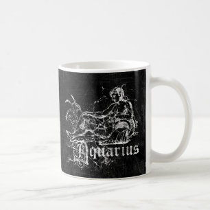 Zodiac Vintage Aquarius Coffee Mug