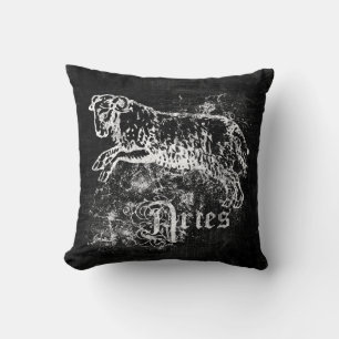 Zodiac Vintage Aries Cushion