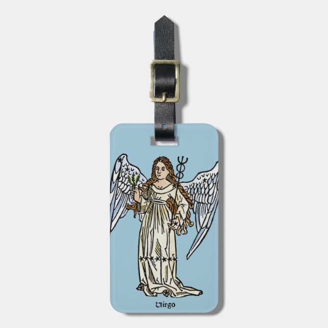 Zodiac: Virgo, 1482 Luggage Tag (Front Vertical)