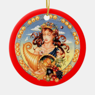 Zodiac Virgo - Customise it! Ceramic Tree Decoration