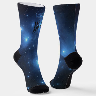 Zodiac Virgo symbol Socks