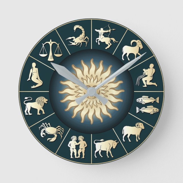 Zodiac wall clock (Front)