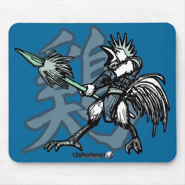 Zodiac Warriors: Year of the Rooster Mouse Mat (Front)