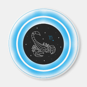 Zodiac Water Element Scorpio Magnet