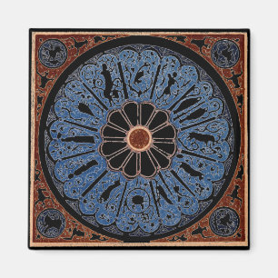 Zodiac Wheel Magnet