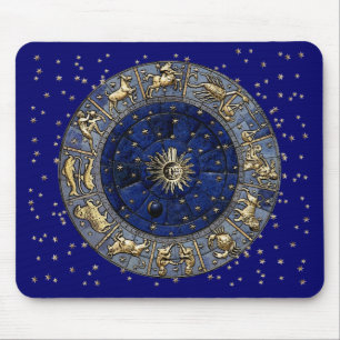 Zodiac Wheel Mouse Mat