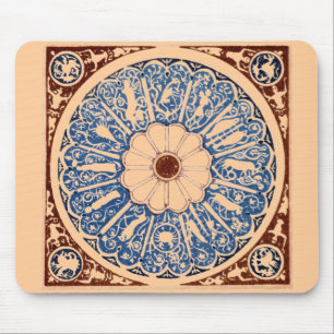 Zodiac Wheel Mouse Pad