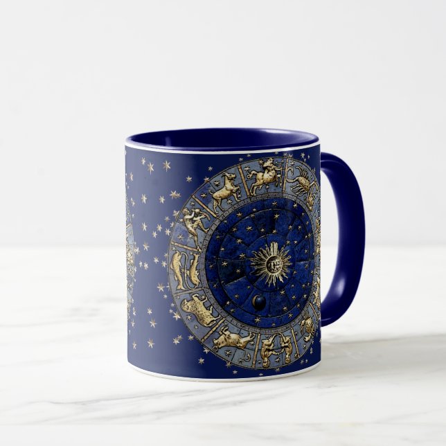 Zodiac Wheel Mug (Front Right)