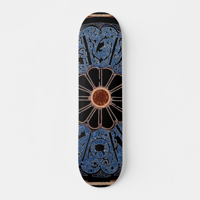 Zodiac Wheel Skateboard (Front)