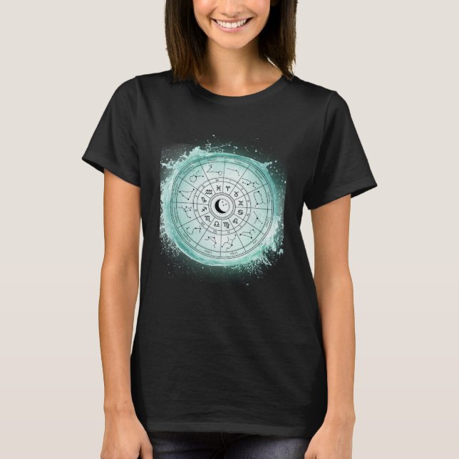 Zodiac wheel T-Shirt (Front)
